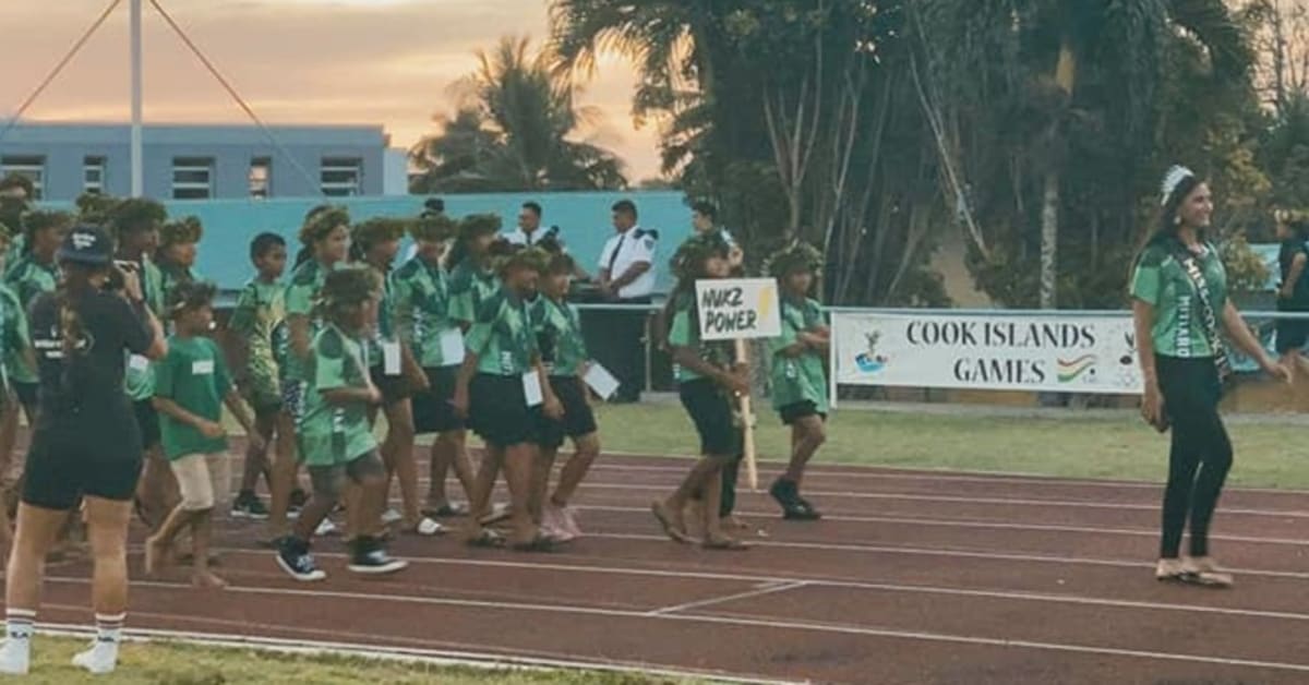 Miss World Oceania opens the Cook Islands Games Miss World