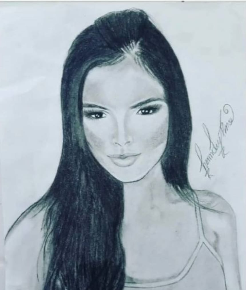 Art by Seda on Twitter | Portrait sketches, Celebrity drawings, Sketch  painting