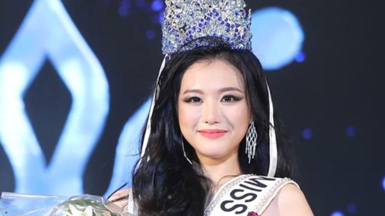 Ah Cho represents Korea! - Miss World