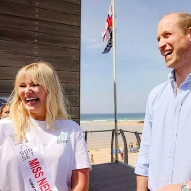 Miss England and Prince Harry