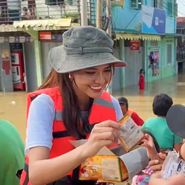 Miss World Myanmar 2023 helps those devastated by floods COVER