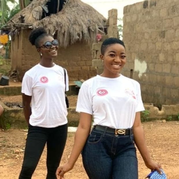 Miss Ghana 2020 finalists protect disabled population of Kofi-Kwei 1