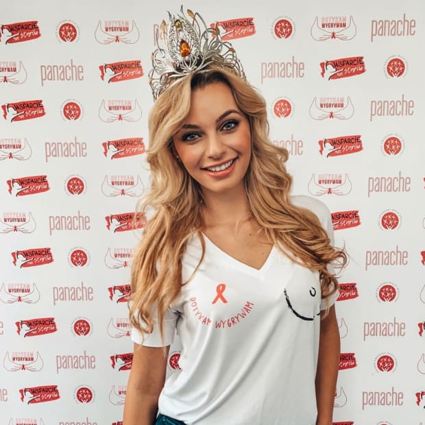 Miss World Poland is Ambassador for Breast Cancer Awareness 1