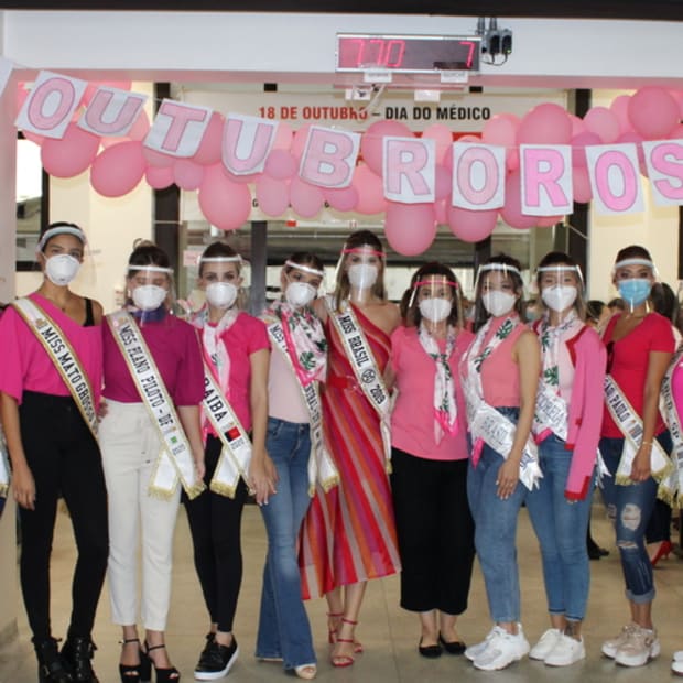 miss world Brazil BWAP pink october