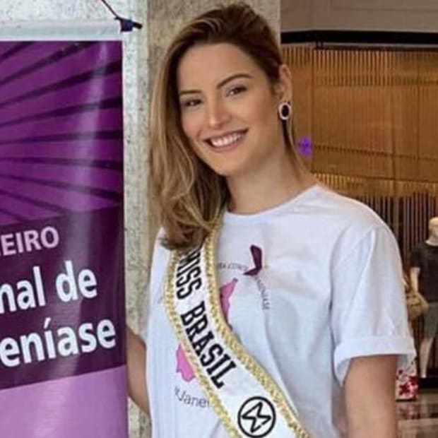 Miss World Brazil continues fight against Leprosy! 1