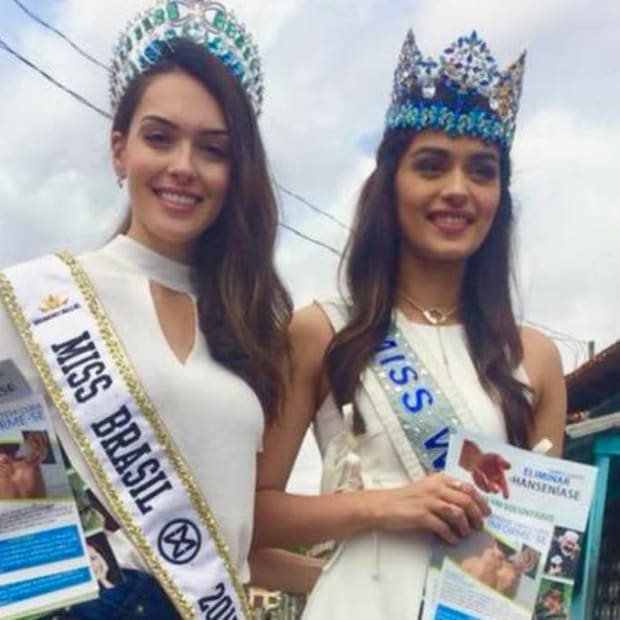 Miss World travels to the Amazon 1