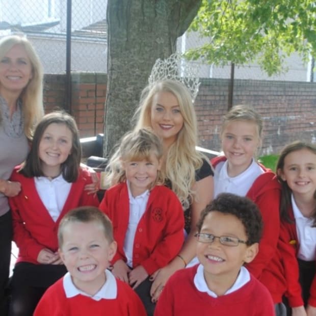 Miss Wales Visits Llanelli School For Beauty With A Purpose