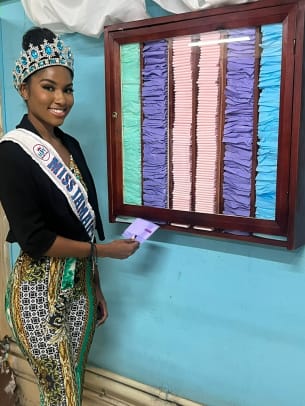 Miss Jamaica World Shanique Singh Addresses Period Poverty At Kingston ...