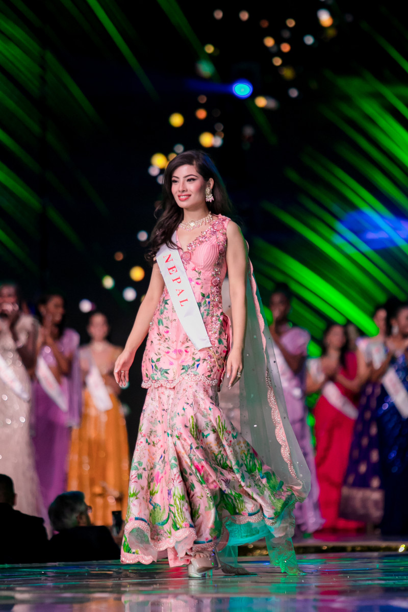 Meet the Top 40 wearing exclusive designs by Archana Kochhar - Miss World